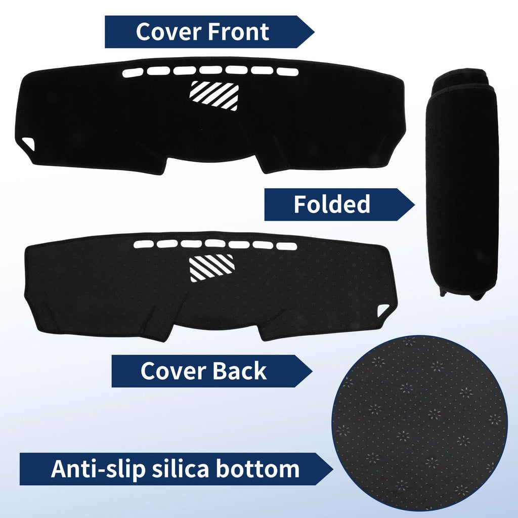 Dash Cover for Lexus IS350/IS300h/IS250 (2005–2013) Black Polyester