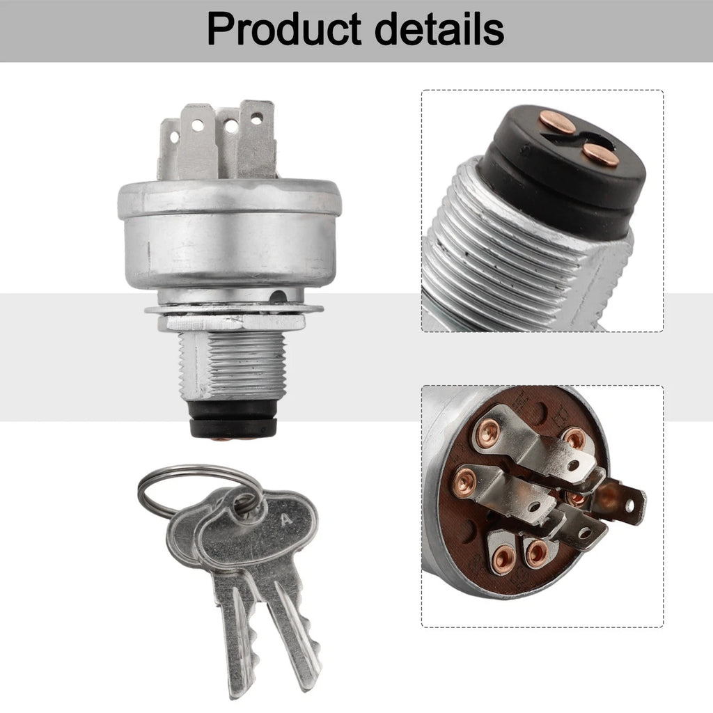 Ignition Switch for X700 Mower (AM101561, TCA15075, TCA22740)