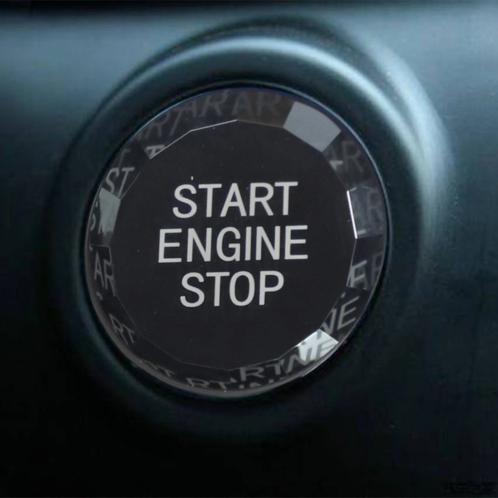 Crystal Start Stop Button with Night Light for BMW E90 E91 E92 E93