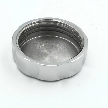 Chrome Front Master Cylinder Fluid Reservoir Cap Cover for Yamaha YZF R1 R6 (2000–2023)