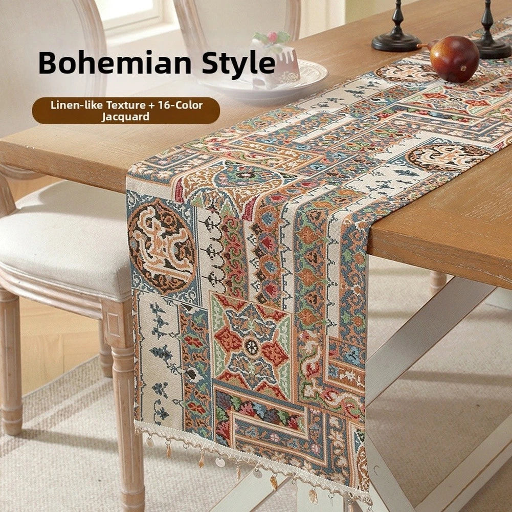 Polyester Table for RUNNER Bohemian Decor