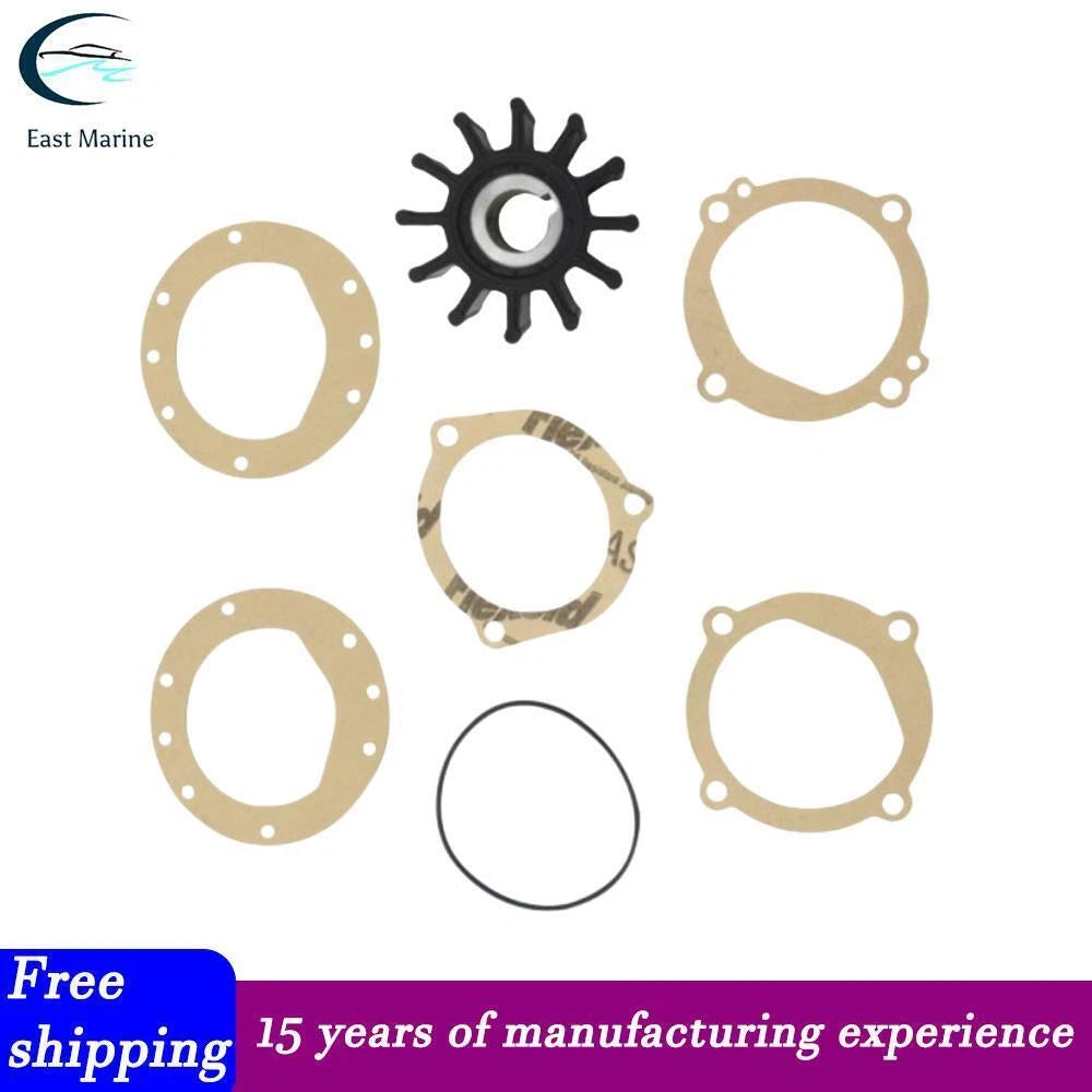 Impeller Kit for Sierra 18-3060, Sherwood 9959K, Jabsco 22212, Volvo 3854286