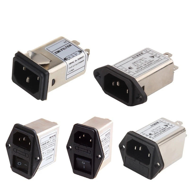 IEC Input Module for EMI Protection and Fuse System