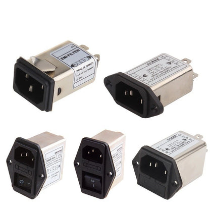IEC Input Module for EMI Protection and Fuse System