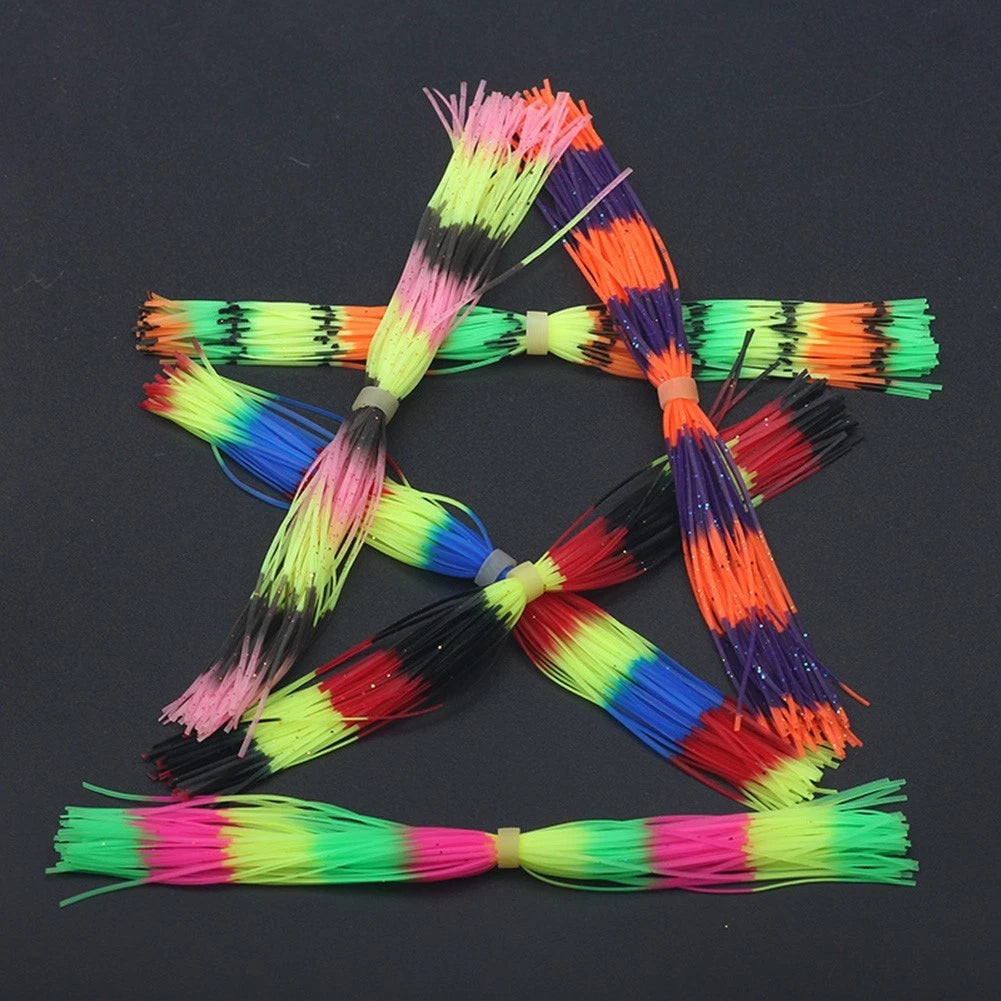 Fishing Lures Skirts Silicone Tackle 2.4g/pcs