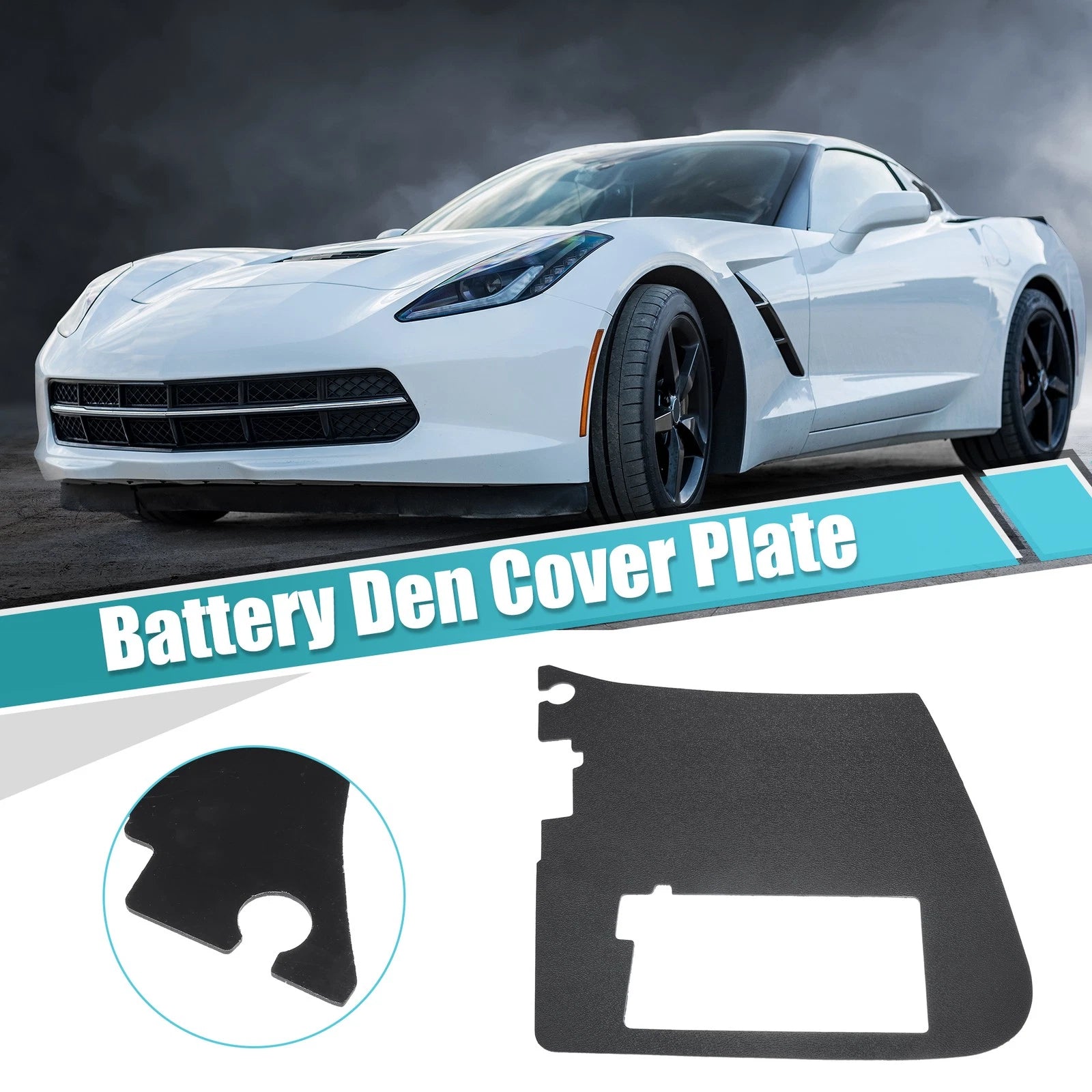 Car Battery Terminal Cover Replacement for Chevrolet Corvette (1997–2004) ABS