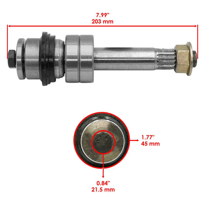 Deck Spindle and Shaft Replacement for Exmark LZE20KA484 LZE22KA484 (2014–)