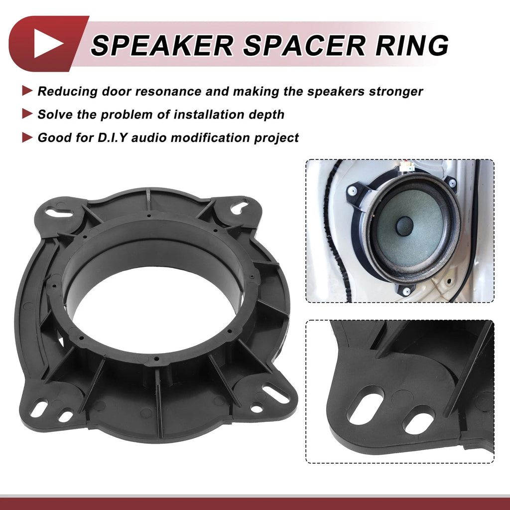 Speaker Spacer Ring Speaker Adapter for Toyota Tacoma (2005–2019) 6x9 2-Pack