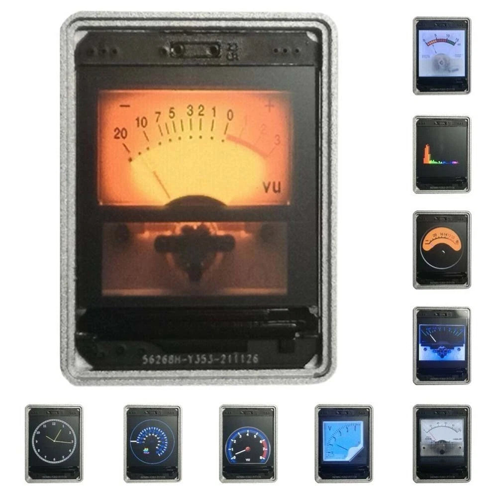 3 Inch VU Meter for Clear Audio Visualization (No Specific Years)