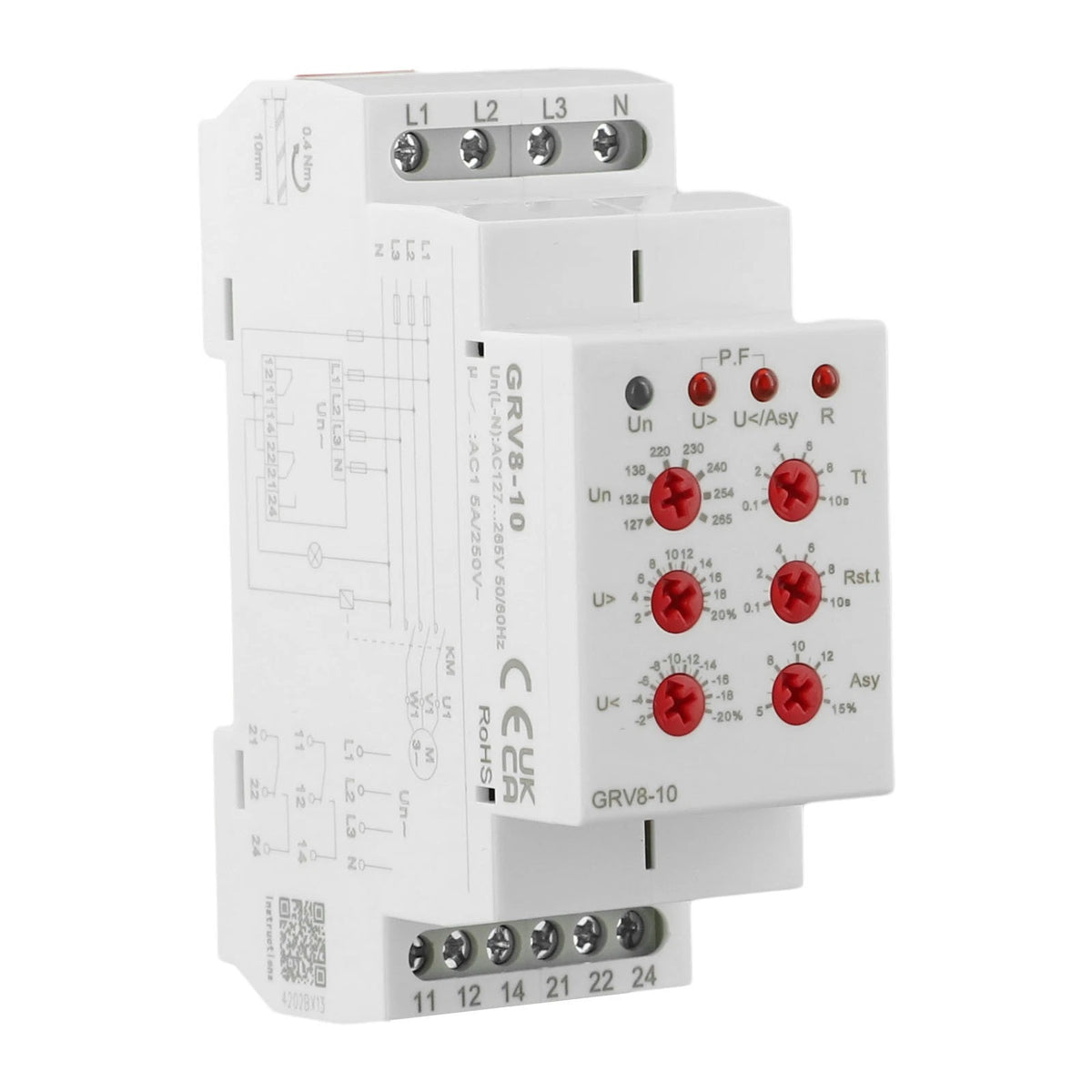 3 Phase Voltage Protection Device for Industrial Applications