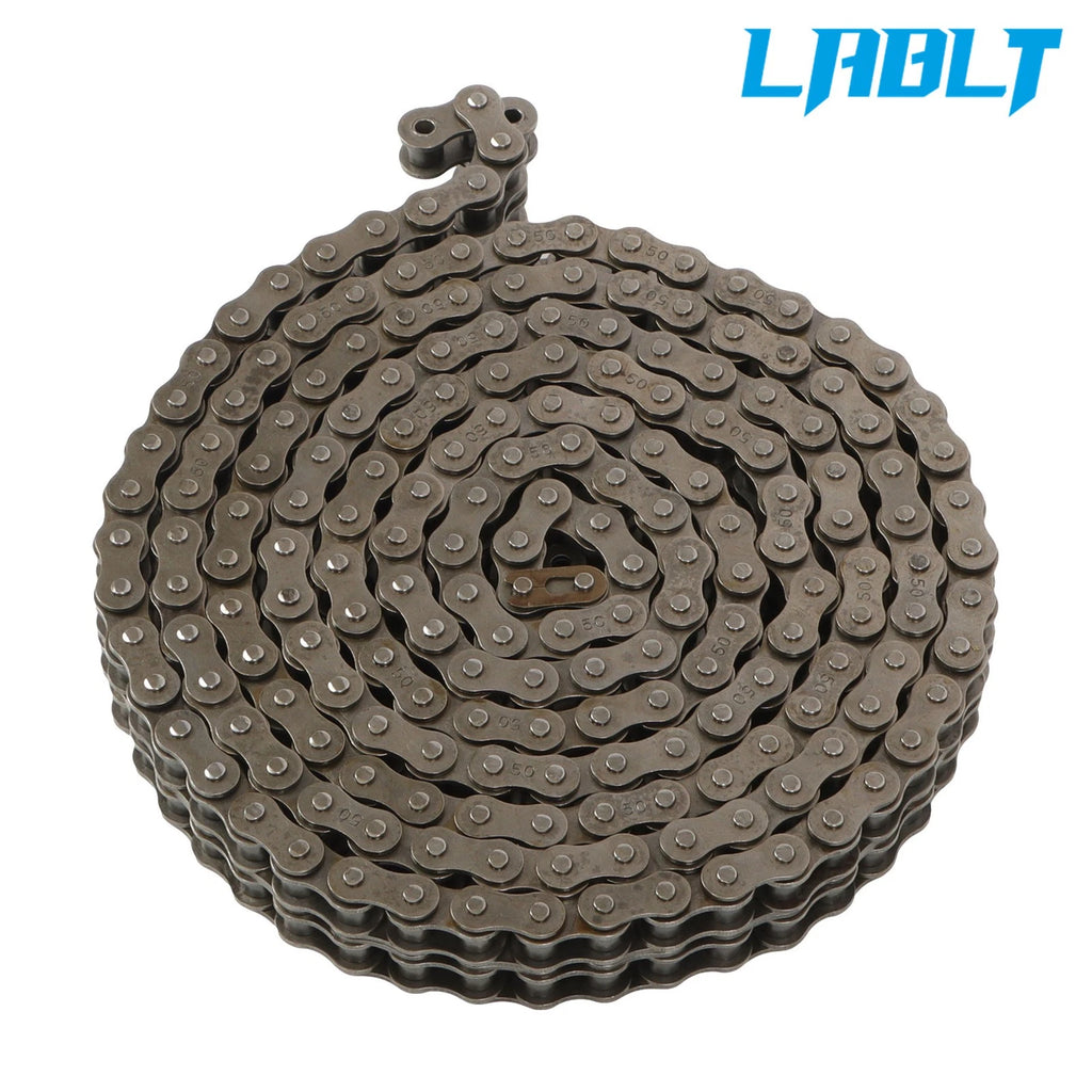 1PC Double-Row Chain 10ft w/2 Connecting Links 0.625" Pitch for LABLT
