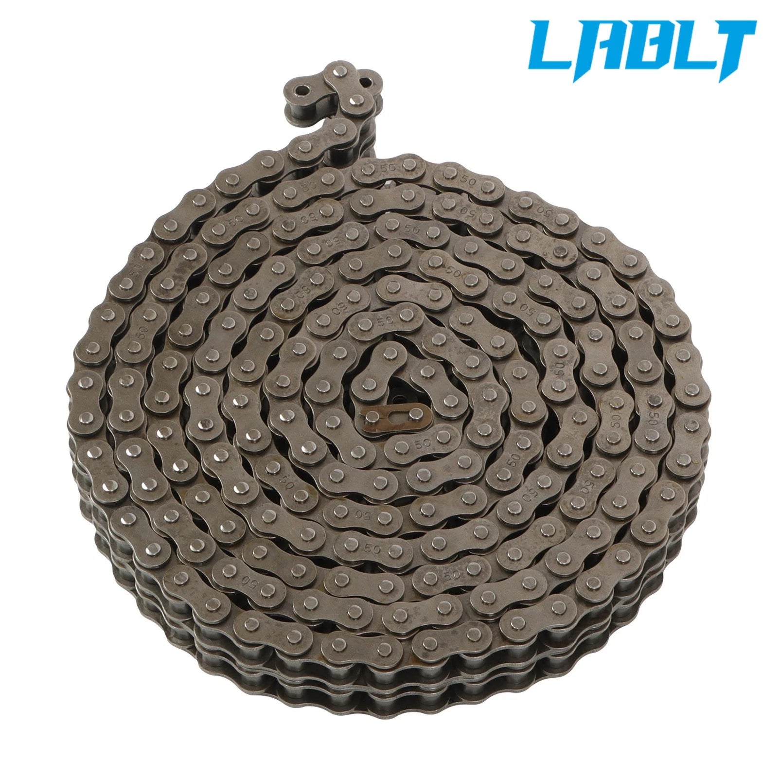 1PC Double-Row Chain 10ft w/2 Connecting Links 0.625" Pitch for LABLT