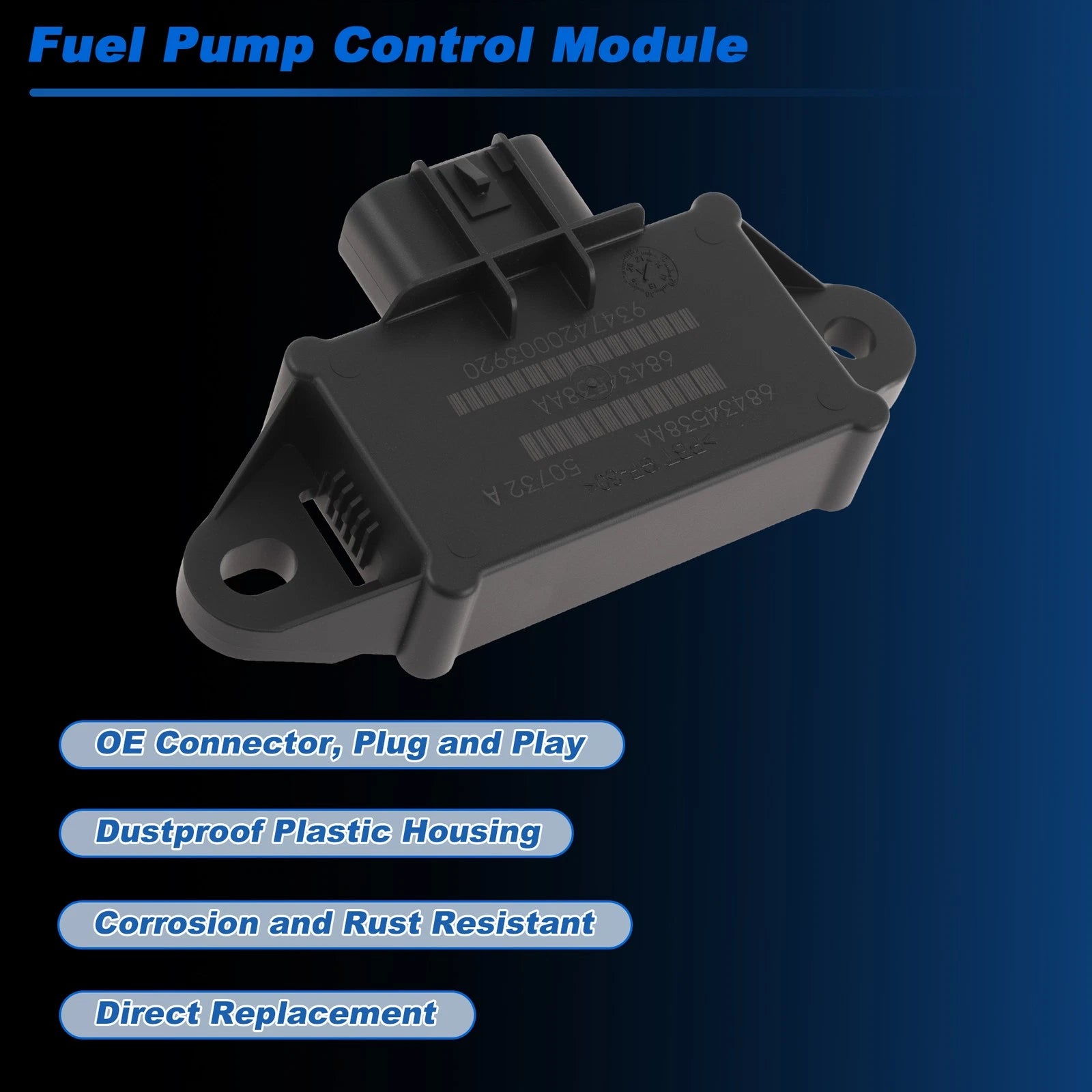 Fuel Pump Control Module No.68434538AA for Chrysler Pacifica (2019–2025)