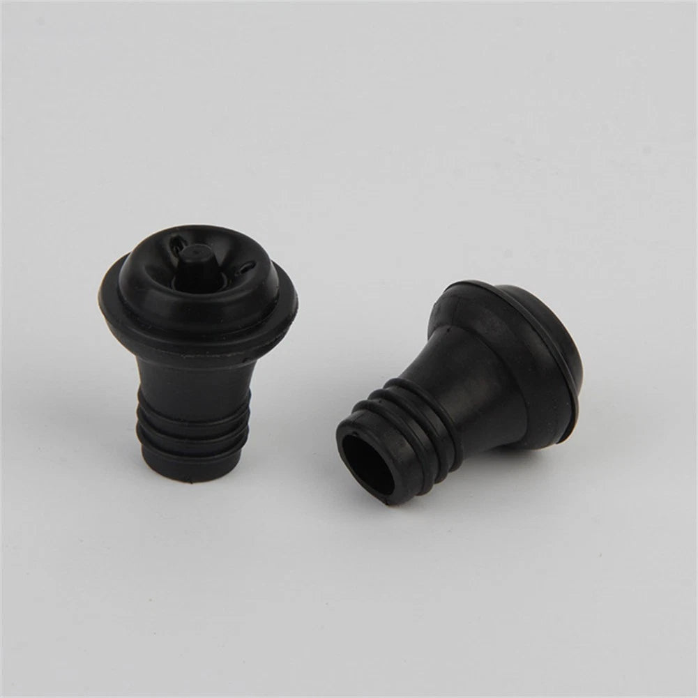 Set of 4 Reusable Silicone Vacuum Bottle Stoppers for Wine