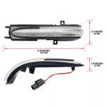 Clear LED Side Mirror Turn Signal Light for Honda Accord Hybrid Acura TSX (2004–2008)