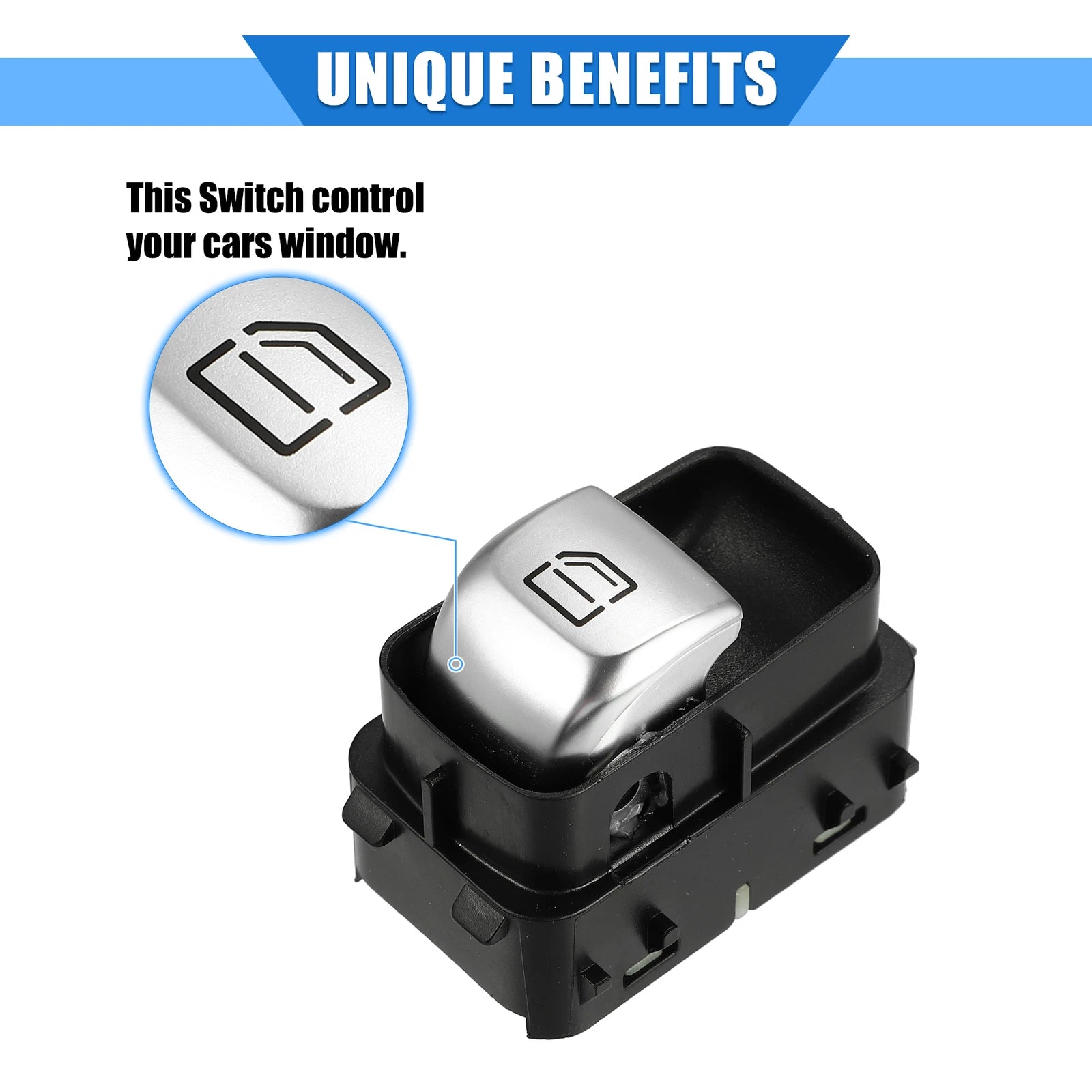 Window Control Switch Replacement for Mercedes-Benz C-Class W205 GLC (2015–2020)