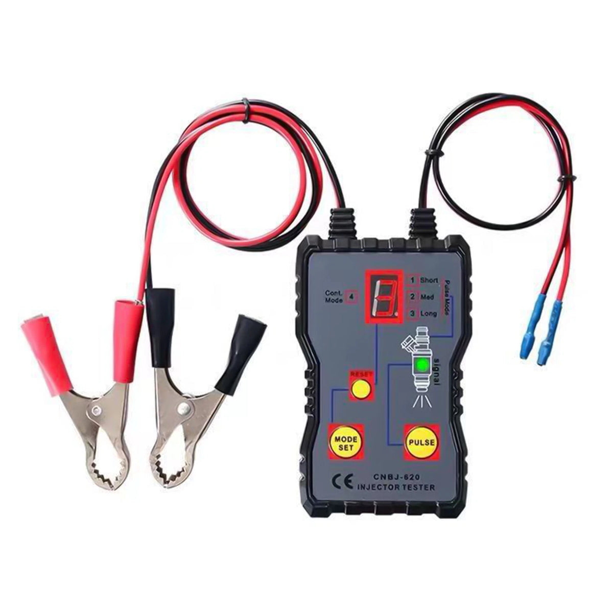 12V Fuel Injector Tester for Cars with LED Display (Diagnostic Tool)