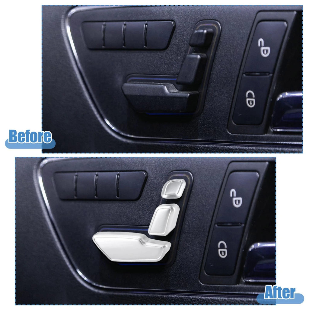 Seat Adjust Button Switch Cover Trim Set for Mercedes-Benz Right (3 in 1) (2015–2020)