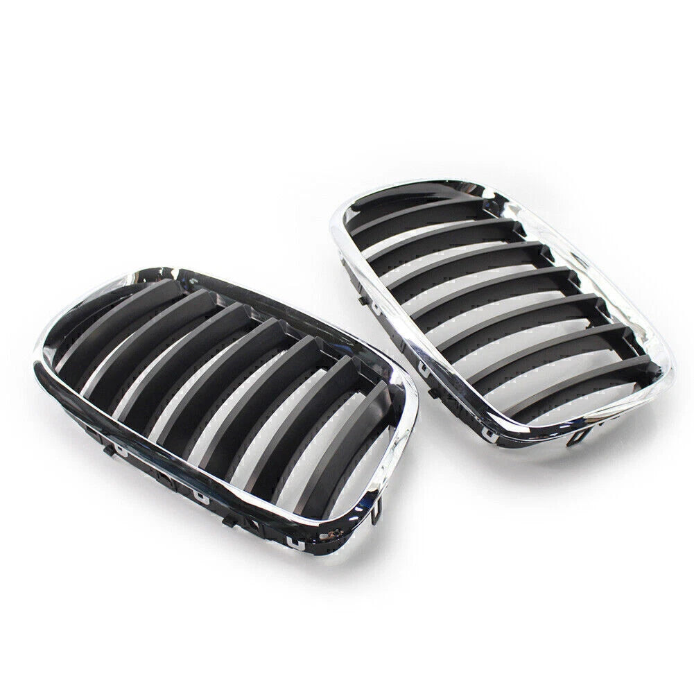 Front Bumper Mesh Grille for BMW X5 E70 (2008–2013) 51137157687 51137157688