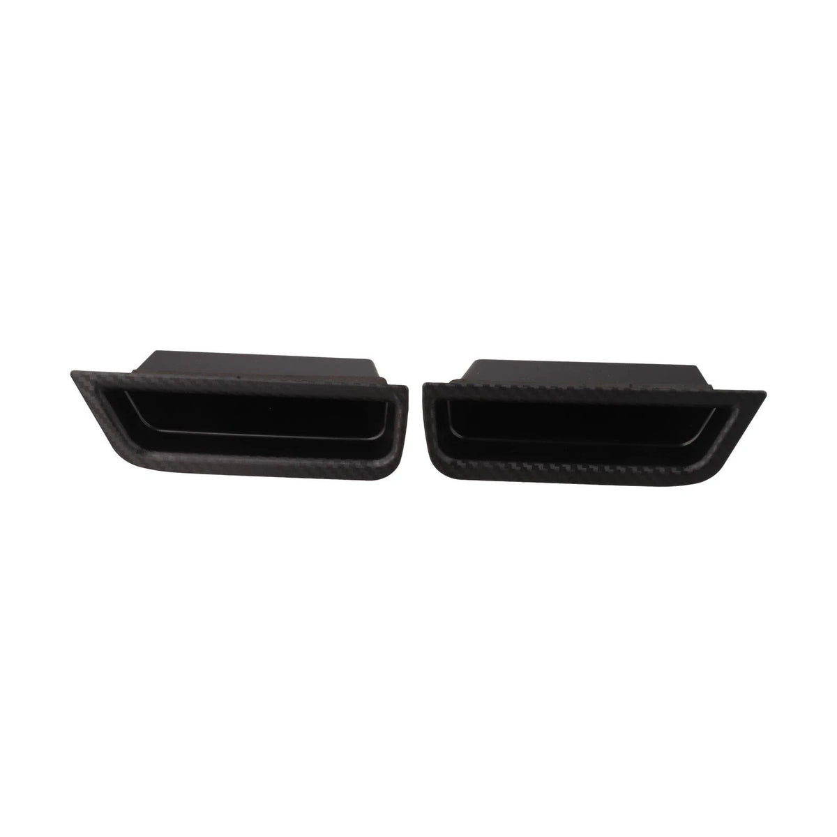 Door Storage Box for Ford Mustang - Vehicle Load Organizer, ABS Black