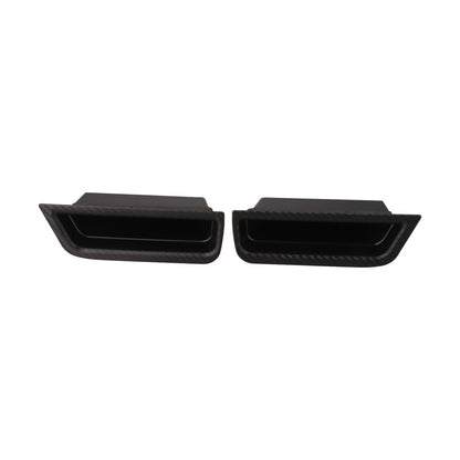 Door Storage Box for Ford Mustang - Vehicle Load Organizer, ABS Black