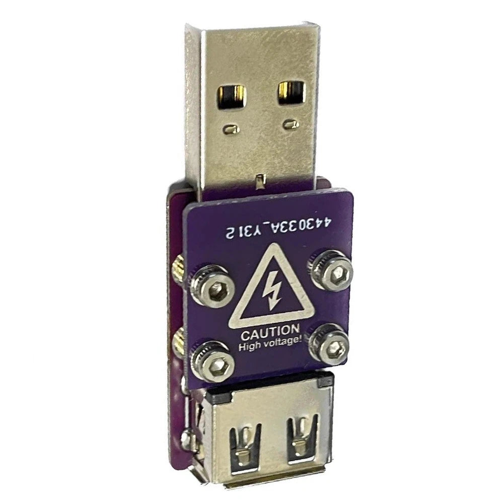 USB V3 Voltage Tester for USB Devices (300V Surge Protector)