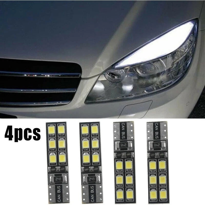 4X LED Error-Eyebrow Eyelid Light Bulb for W204/C300/C350 (2008–2015)