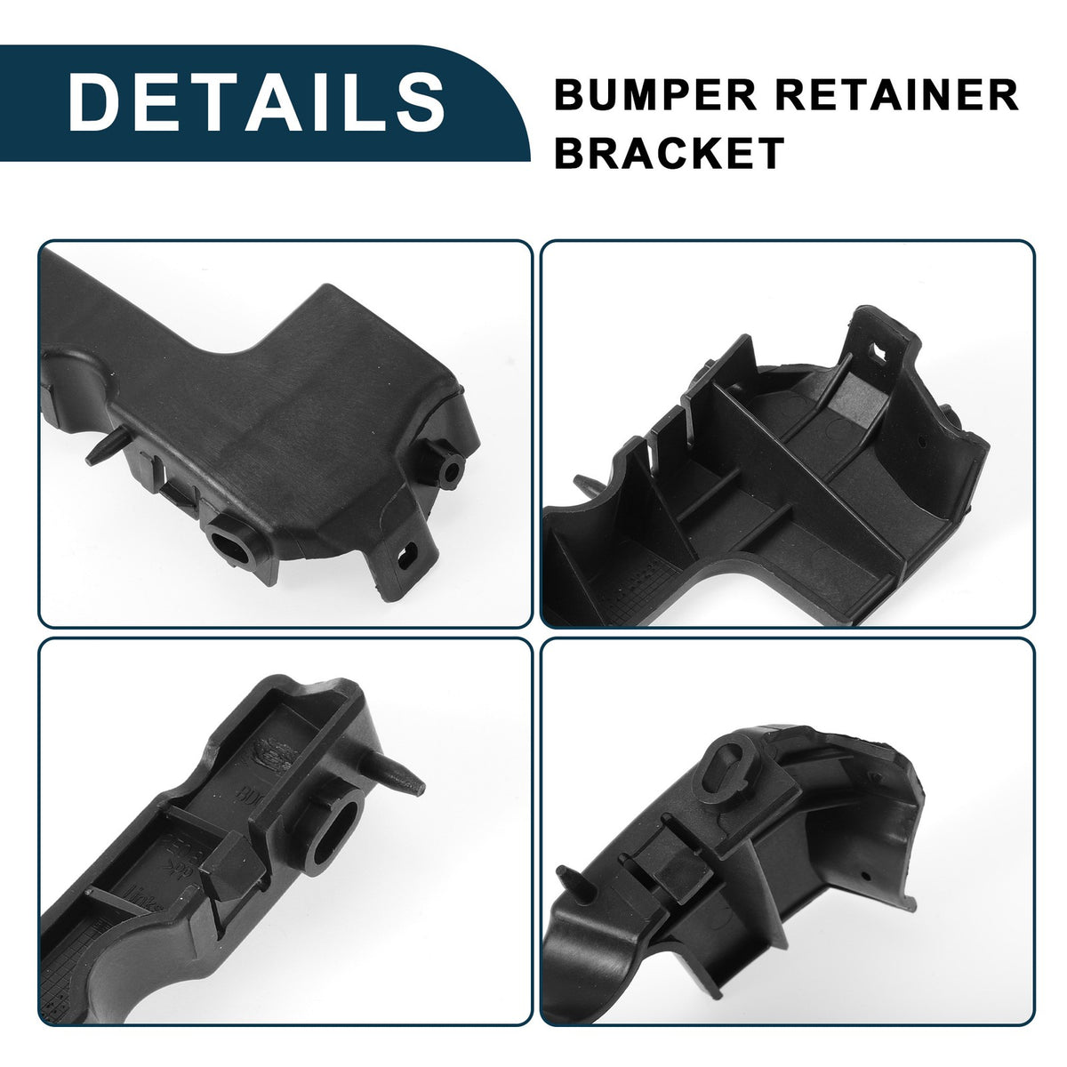 Left Front Bumper Retainer Bracket for Audi A4 B7 (2004–2008)