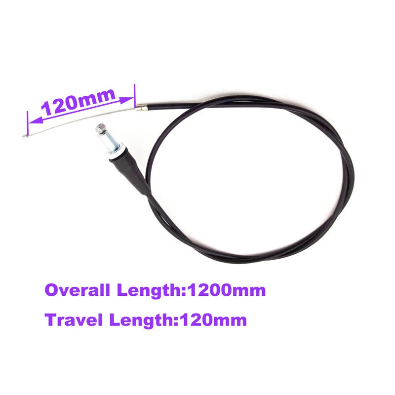 Throttle Cable for Mini Baja Warrior MB165 MB2005 505HP 6.5HP 196cc (2005–2006)