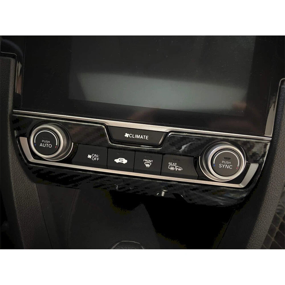 Center Console Trim A/C Switch Cover for Honda Civic (2016–2021)