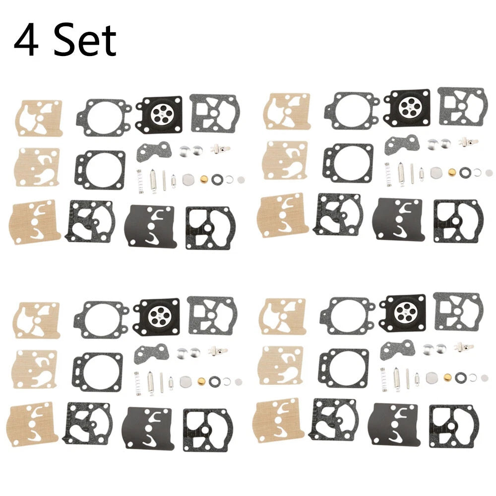 Set of 4 Carburetor Gasket Repair Kit for Stihl 021 023 (Walbro K20-WAT WA WT)