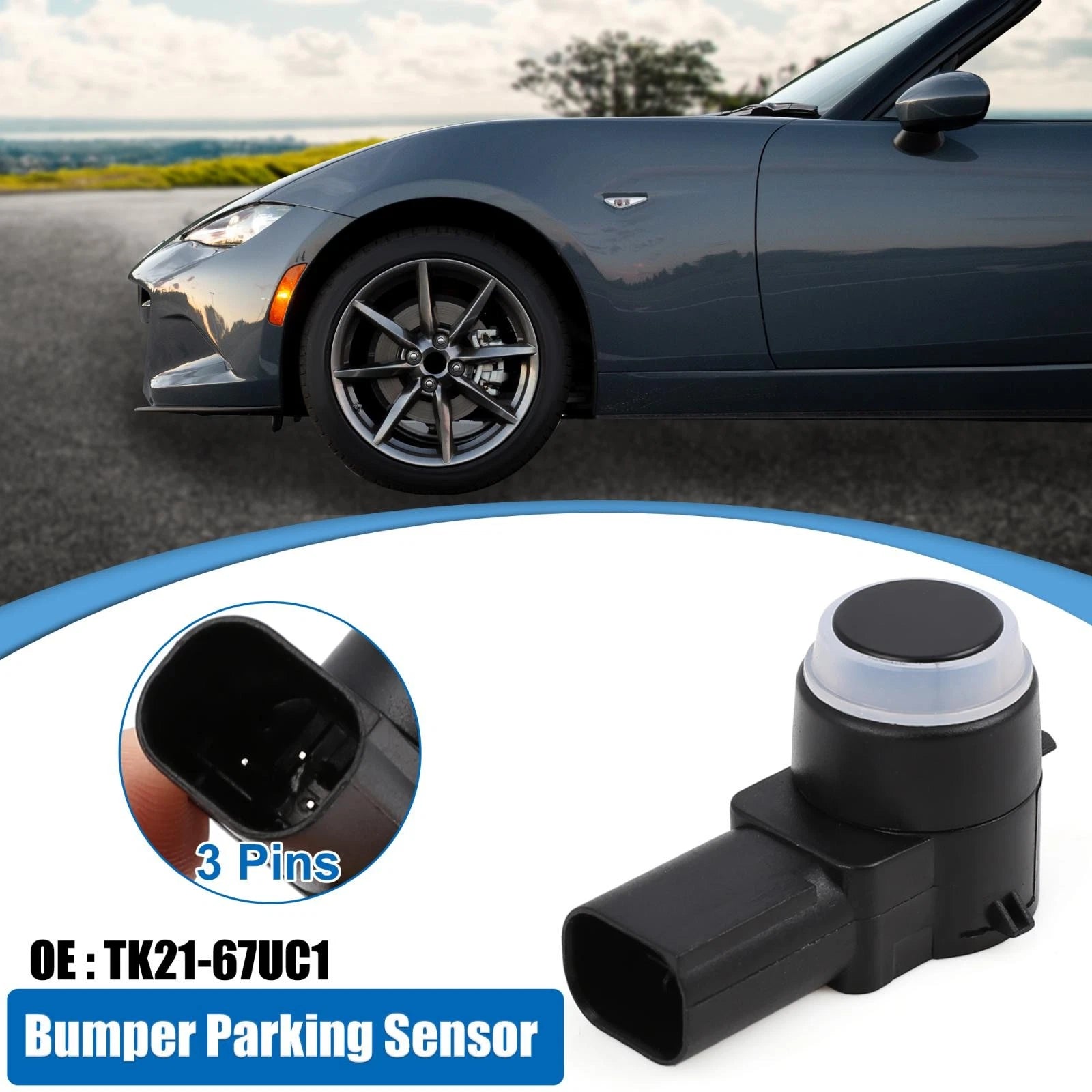 Bumper Reverse Parking Sensor Replacement for Mazda CX-9 (2013–2015)