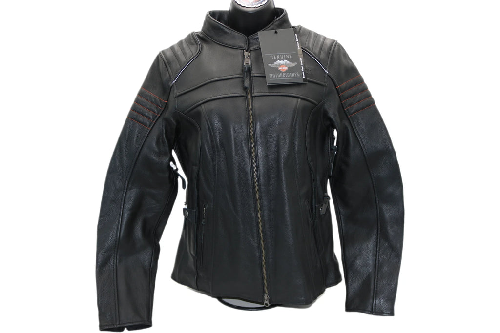 Harley-Davidson Leather Jacket Heather Ave Triple Vent Medium (NWT)