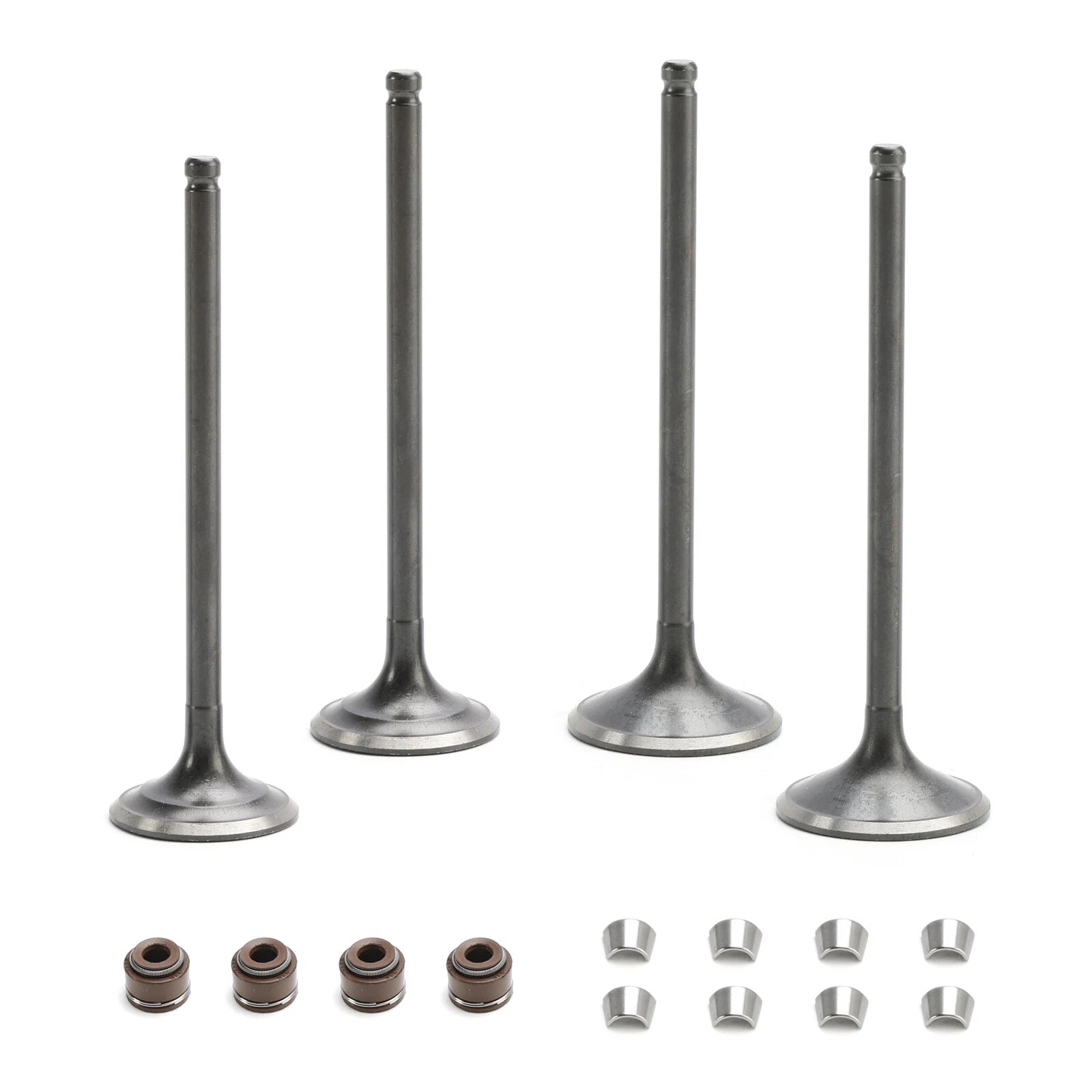 Intake & Exhaust Valve Seals Cotters for Honda TRX400EX TRX400X (1999–2014)