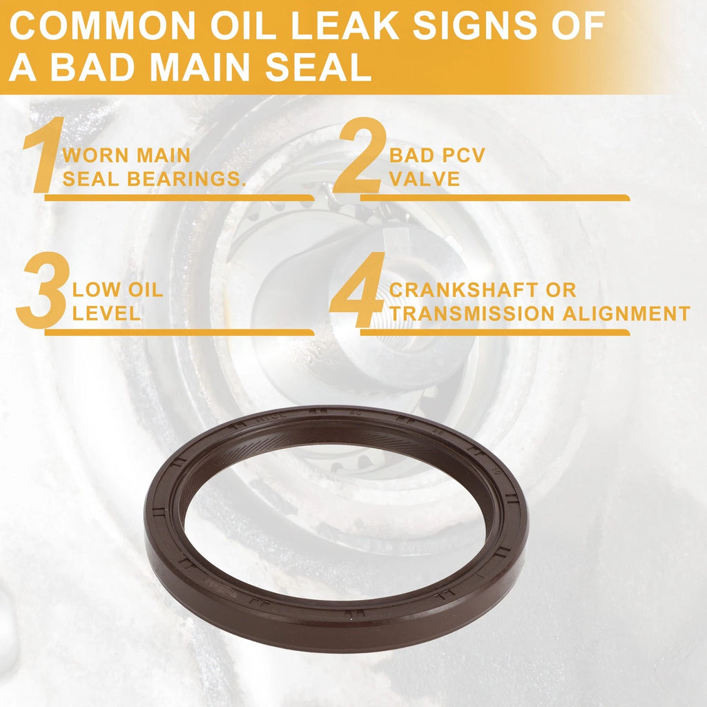 Crankshaft Oil Seal 1 Pc Replacement for Honda Pilot (2003–2019)