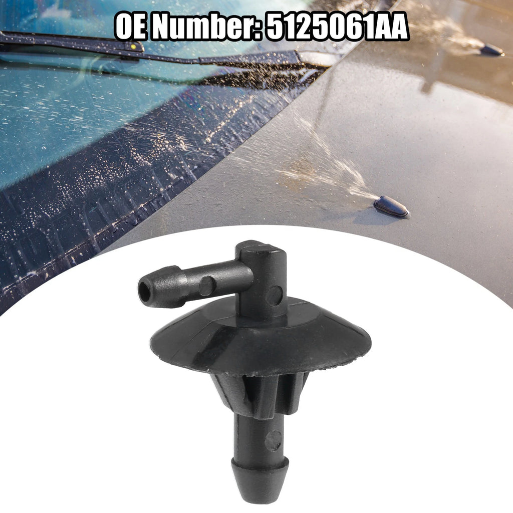 Windshield Wiper Washer Nozzle Spray Jet Replacement for Dodge Sprinter (2PC) (2011–2018)