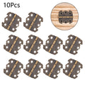10pcs Butterfly Hinges for Jewelry Chest Cabinet