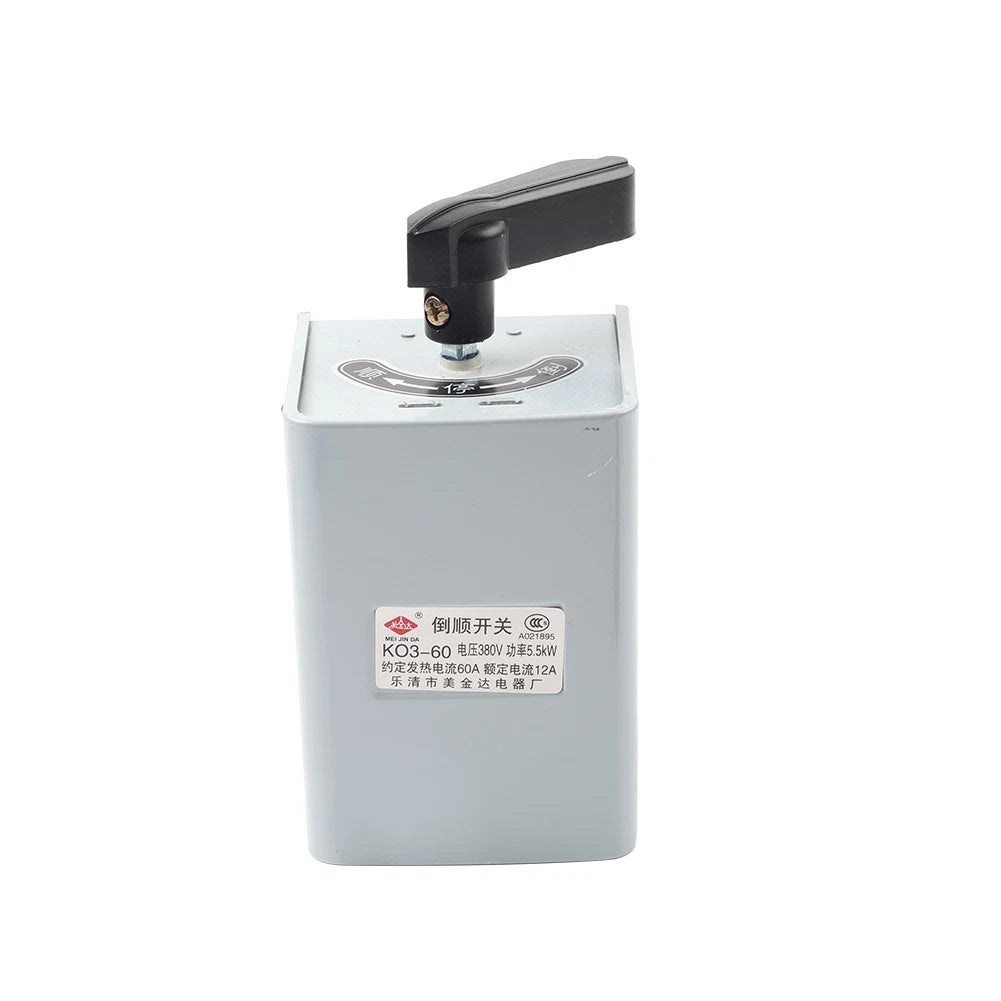 Forward Reversing Drum Switch KO3-60A 60Amp AC 380V for Milling Machine