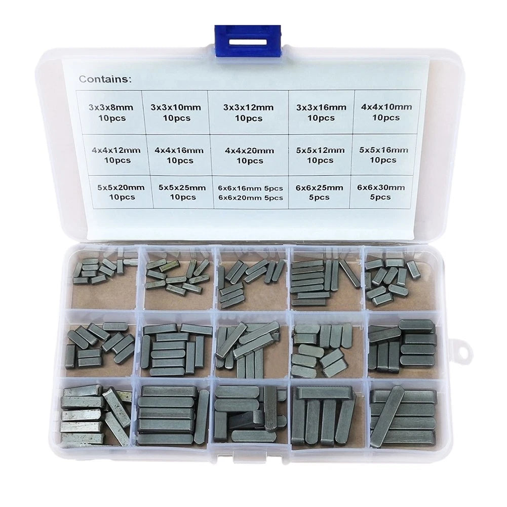 Complete Parallel Transmission Shaft Key Assortment