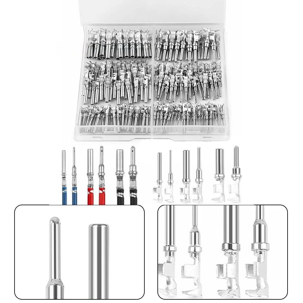 180PCS Connector Terminals for Deutsch DT DTP DTM HD30 Wiring