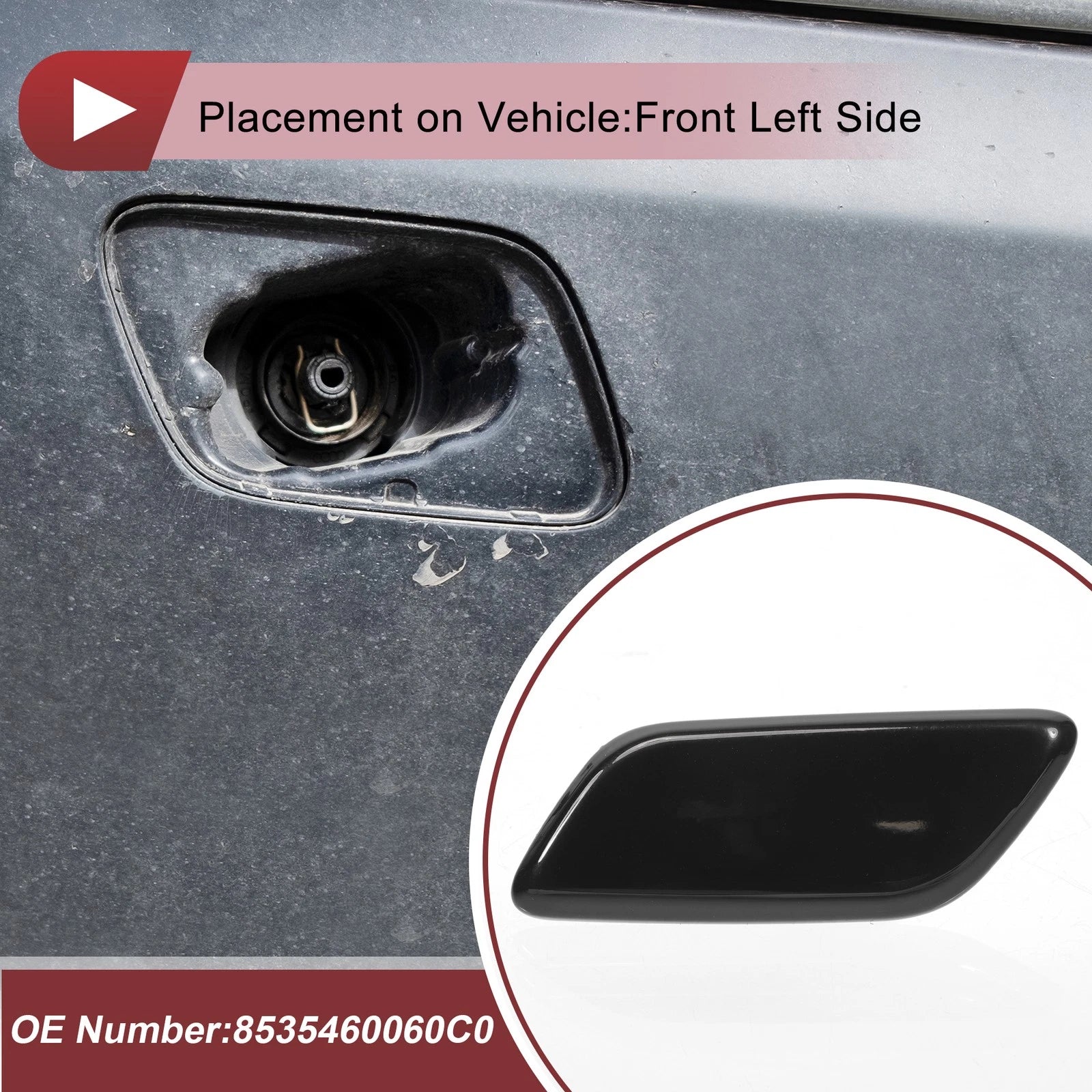 Front Left Washer Nozzle Cover Cap for Lexus LX570 (2013–2015)