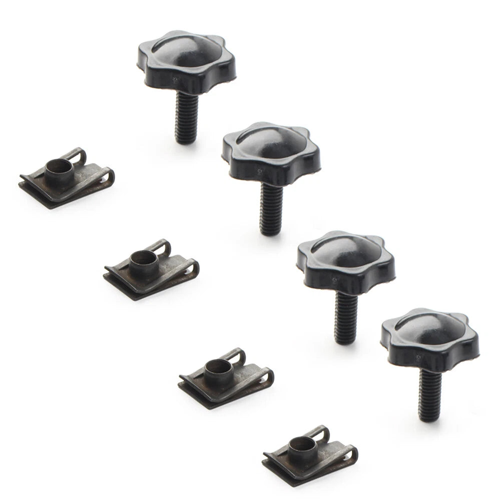 4X Saddlebag Lock Mounting Theft Deterrent Bolt Screw for Harley FLHT (2000–2023)