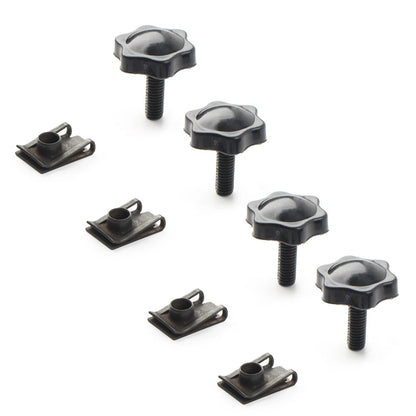 4X Saddlebag Lock Mounting Theft Deterrent Bolt Screw for Harley FLHT (2000–2023)
