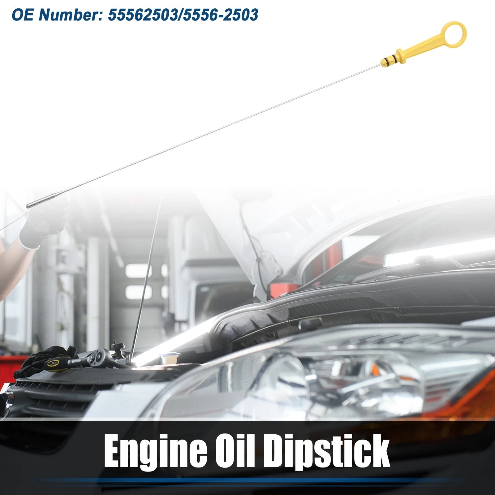 Engine Oil Level Indicator Dipstick Replacement for Chevrolet Sonic 2012-2018