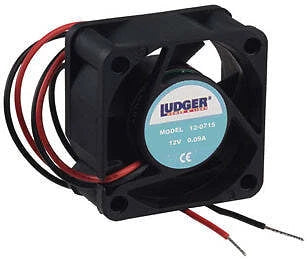 Nippon 120715 Mini Fan for (12V, 3/4"x1 1/2")