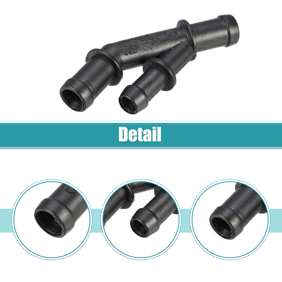Engine Coolant Hose Connector No. 1J0121087E/1J0121087C for VW Golf (2000–2006)