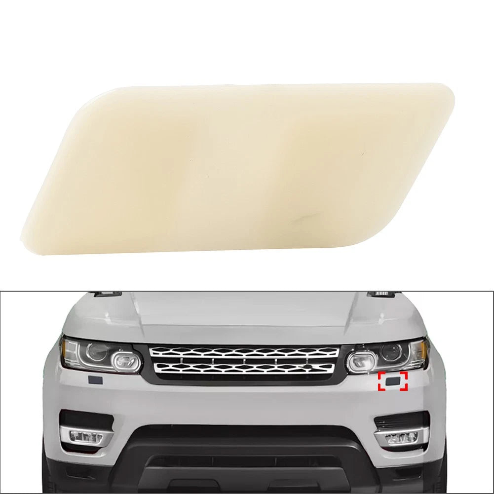 1x Left Front Bumper Headlight Washer Cap Cover For Range Rover Sport 2014-2017