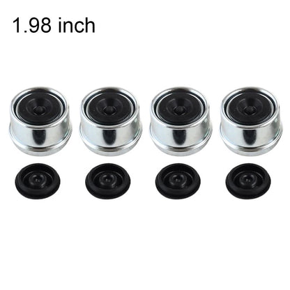 4Pcs Trailer Axle Dust Cap for RV Boat Camper Maintenance