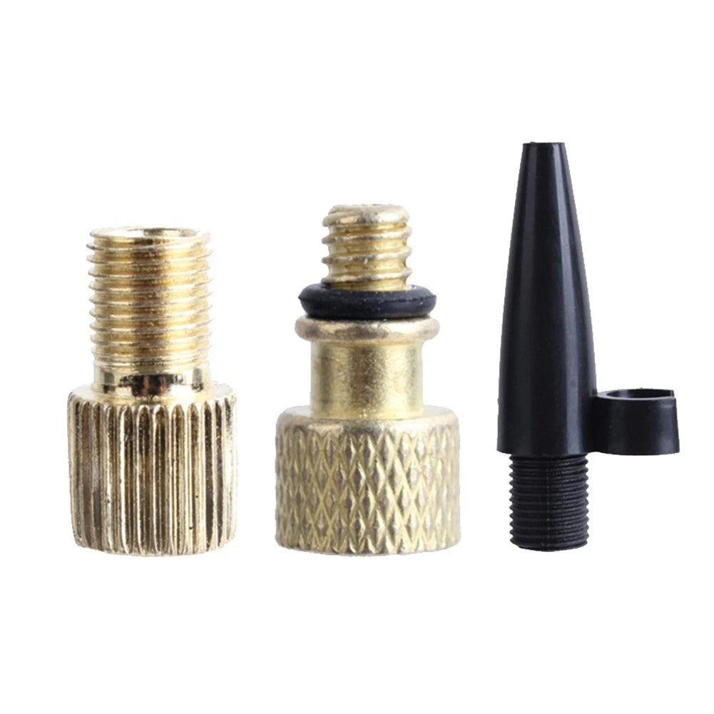 6-Piece Pump Adaptor Set with Valve Connectors for Inflate Needs