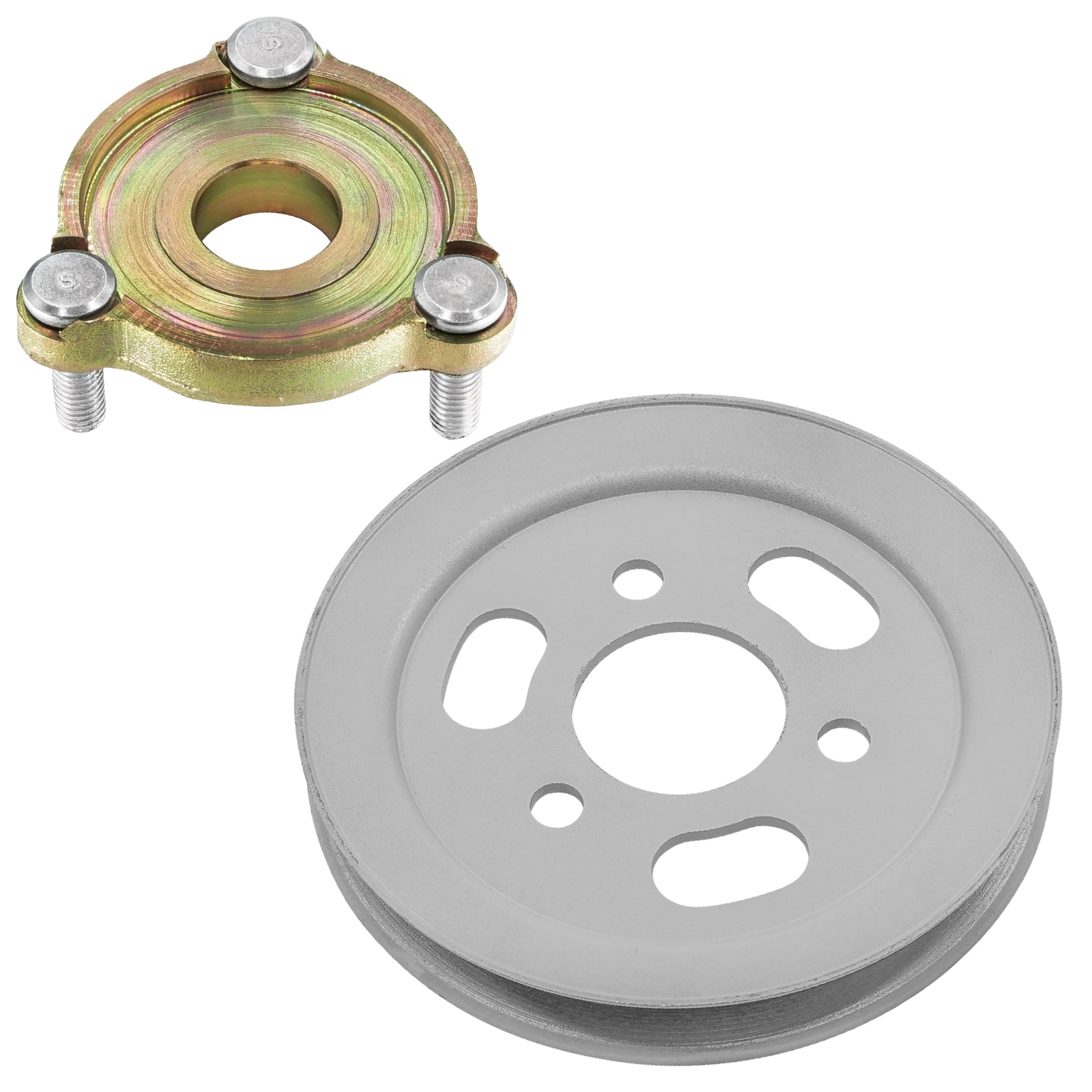Deck Spindle Pulley and Hub with Stud for Toro Z Master 7000 (2011–2014)